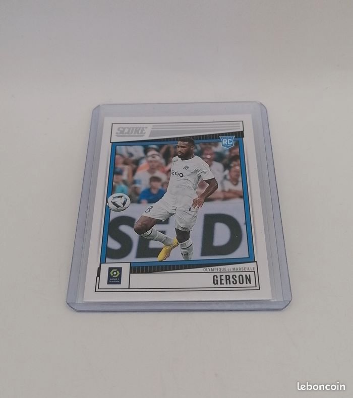 Carte Panini score Ligue 1 2022-23 Rookie Card Gerson n°95. - photo numéro 2