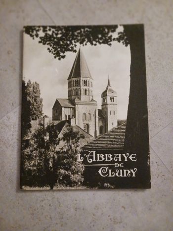 livret l'abbaye de Cluny