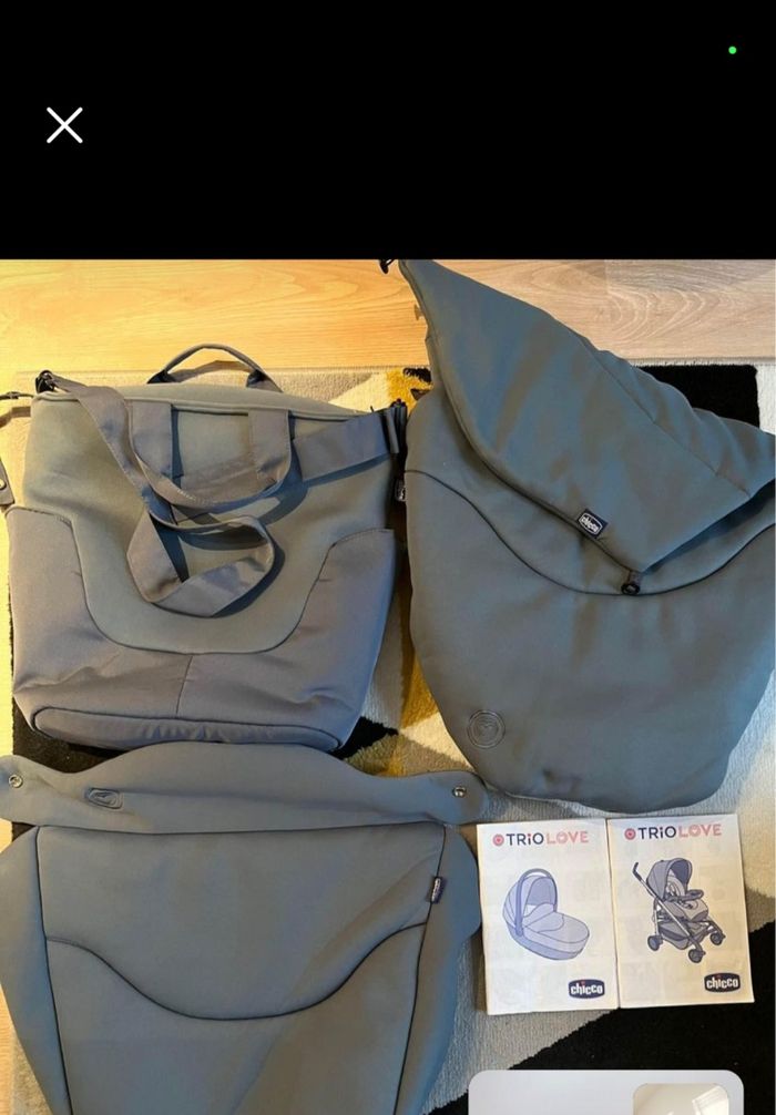 Poussette chicco trio love motion - photo numéro 5