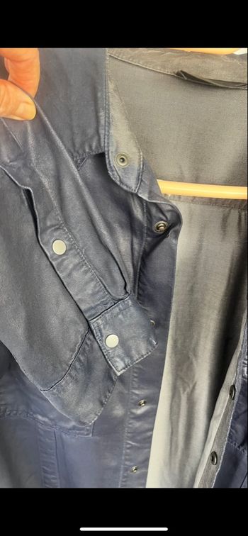 Chemise homme  Diesel faux cuir