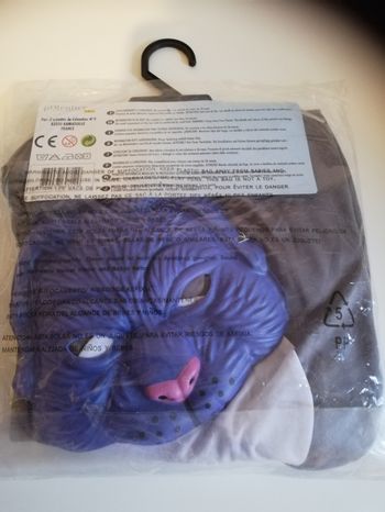 Déguisement garçon le fauve gris 4-7ans