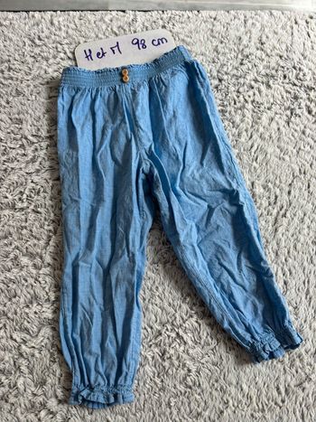 Pantalon en coton fin 98cm