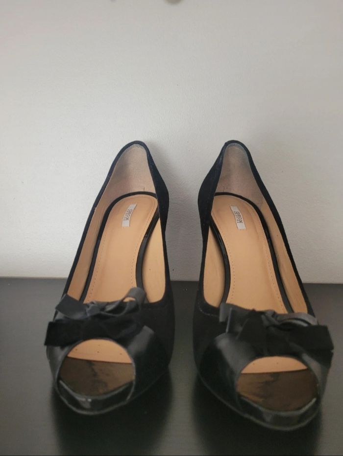 Escarpins talons geox noir - photo numéro 2