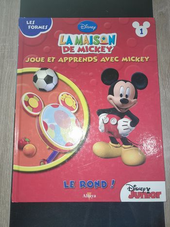 livre La maison de Mickey tome 1 - joue et apprends avec Mickey le rond !
