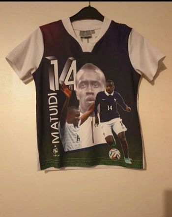 T shirt de foot Matuidi 4 ans TBE