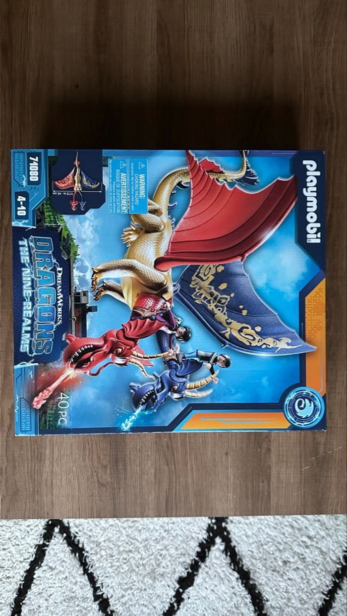 Playmobil dragon dreamworks The nine realms 71080