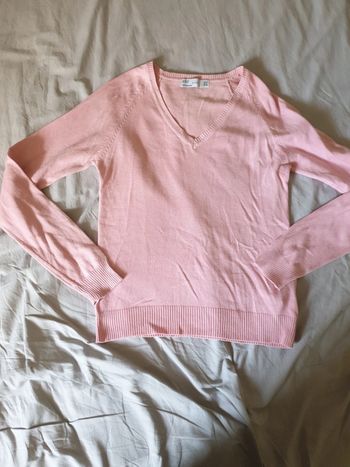 Pull léger femme rose taille S marque Zara
