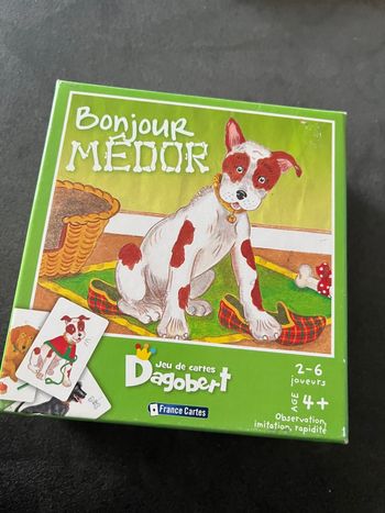 Jeu de cartes bonjour medor dagobert France cartes