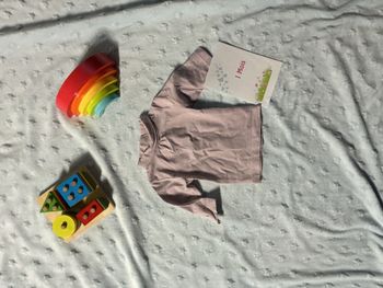 sous pull manches longues col roulé ouverture totale au dos lila 1 mois kitchoun