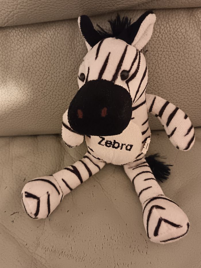 Peluche zèbre