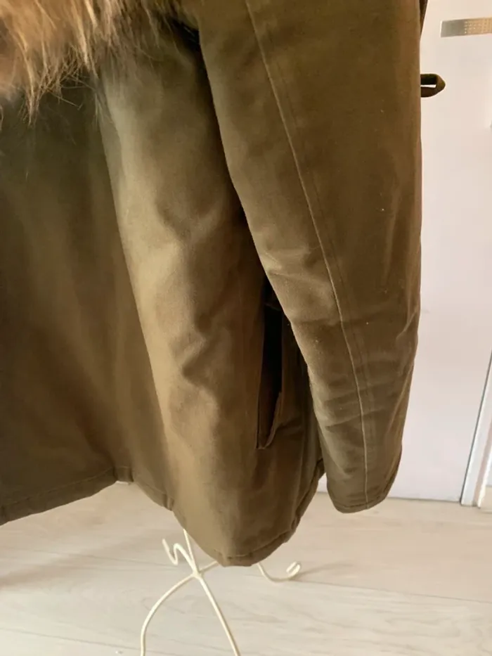 Parka kaki maje S - photo numéro 7