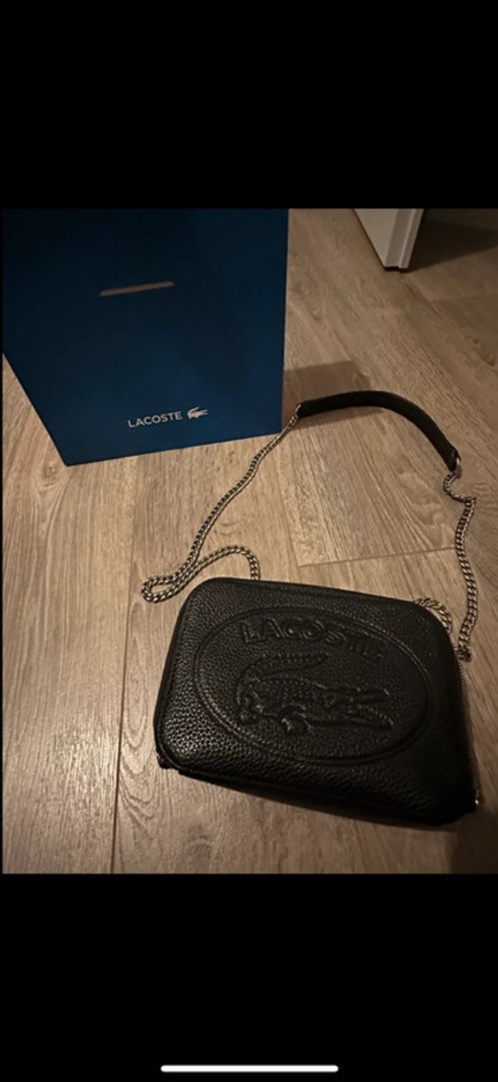 Petit sac porté épaule ou bandoulière Lacoste - photo numéro 3