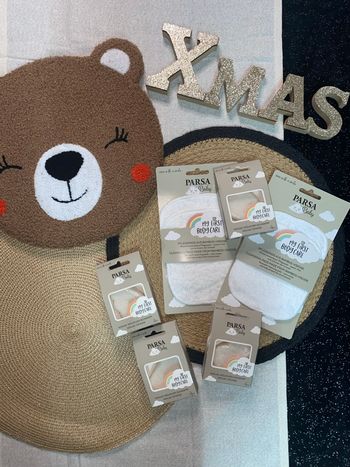 Éponges et lingettes lavables bébé