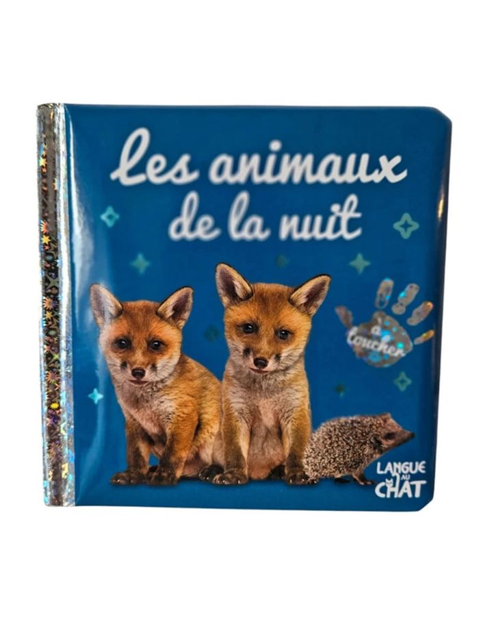 Livre Bébé " Les animaux de la nuit" Neuf