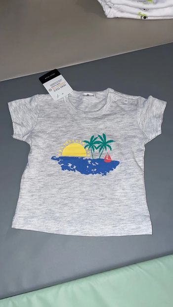 T-shirt manches courtes naissance