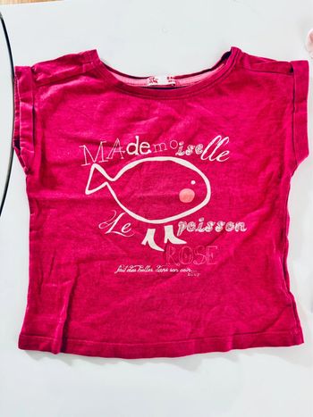 Tee shirt DPAM + tee shirt la halle 5 ans offert