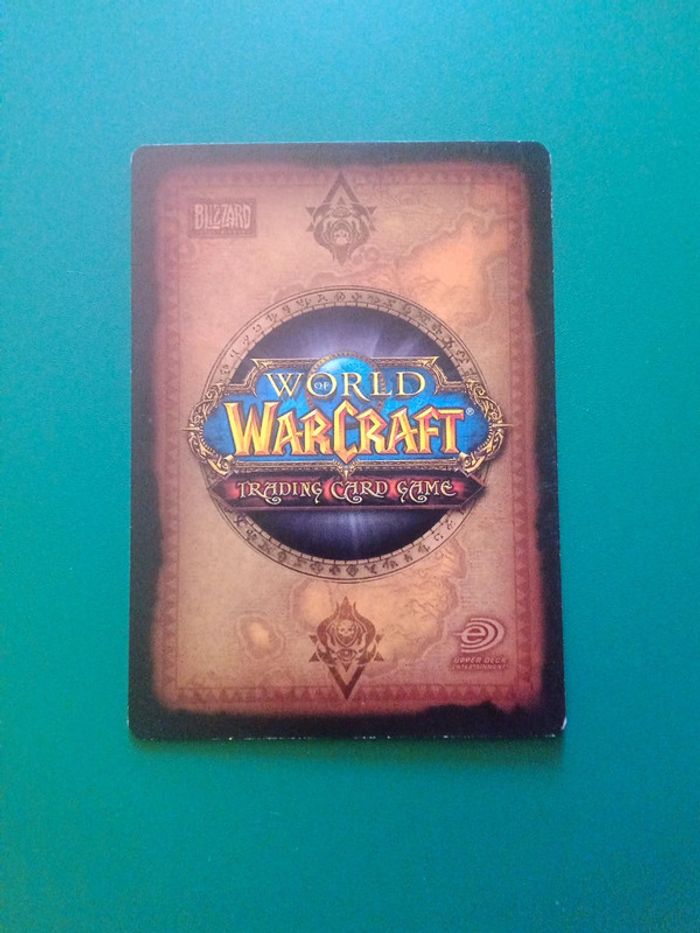 Carte World of Warcraft Espagnole - photo numéro 2
