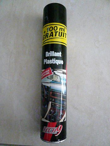 Brillant plastique Tech 9 500ml