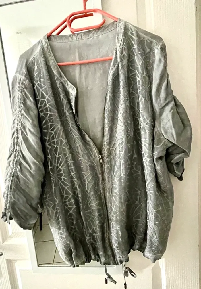 Bomber gris perle - photo numéro 9