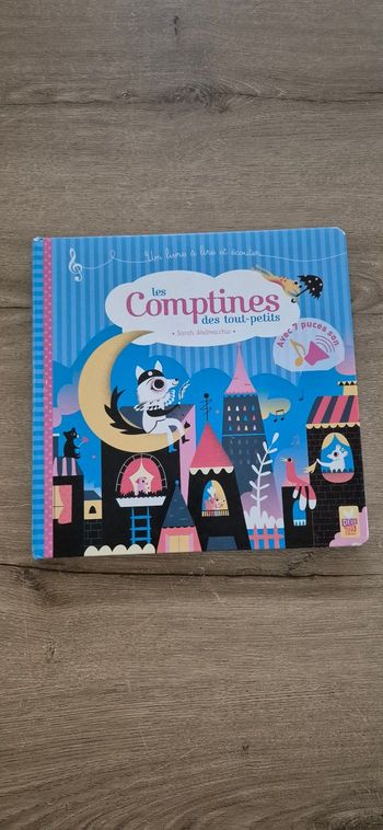 Livre Les comptines des tout-petits