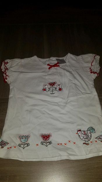 Tee-shirt manches courtes fille