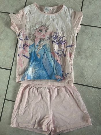 Pyjama 2 pièces reines des neiges 8ans