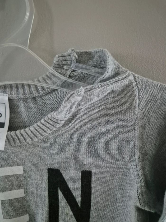 Pull 9-12 mois Très bon état coton - photo numéro 2