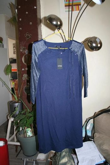 🌸👍Nouveauté 👍Robe bleue droite Taille 38 " Burton " Neuve 🌸