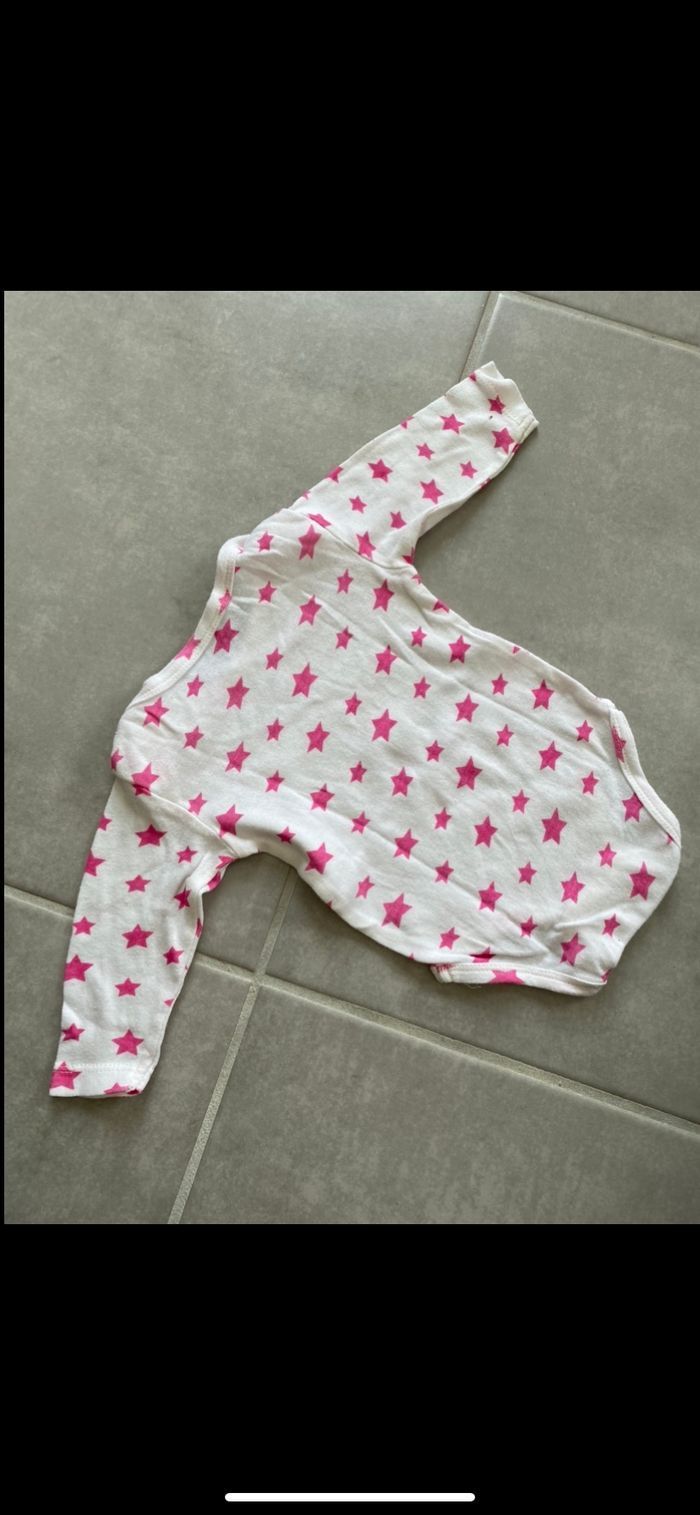 Body fille avec étoiles 3 mois - photo numéro 4
