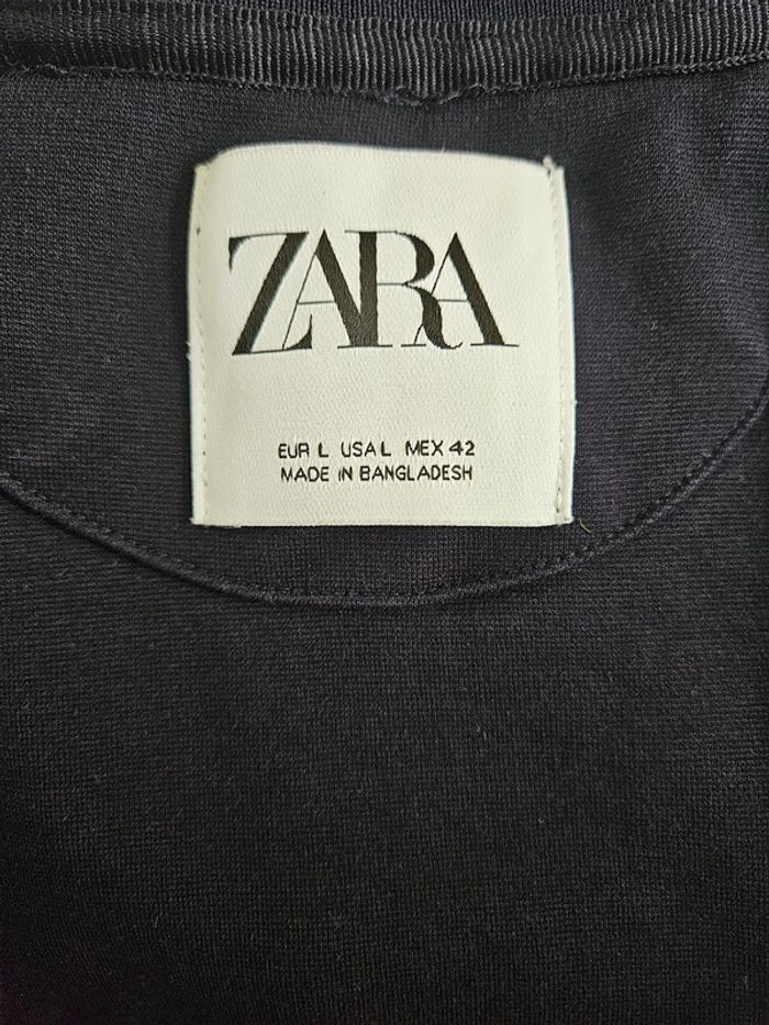 Zara gilet veste à capuche taille L - photo numéro 7