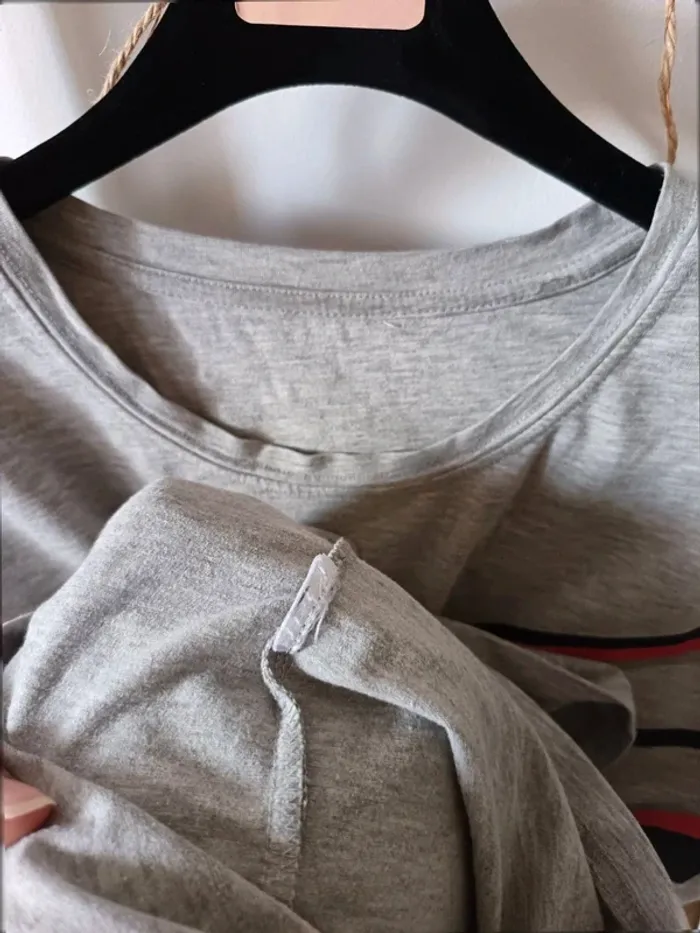 T-shirt gris Cerruti - photo numéro 4