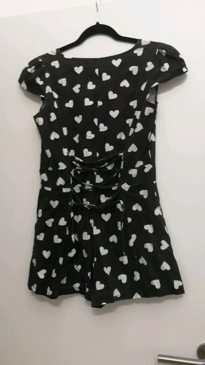Combishort vintage cœurs - photo numéro 3