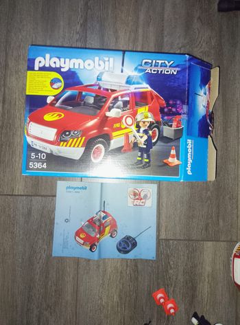 Playmobil - 5364 - Jeu De Construction - Véhicule D'intervention Avec Sirène