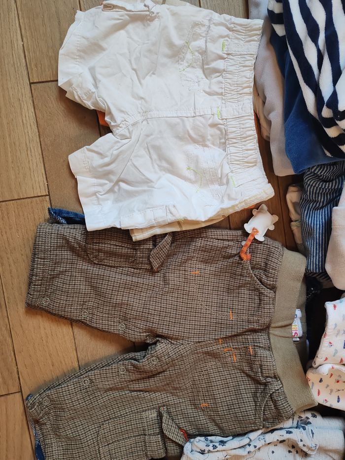 Lot vêtements bébé 6 mois garçon automne hiver - photo numéro 2