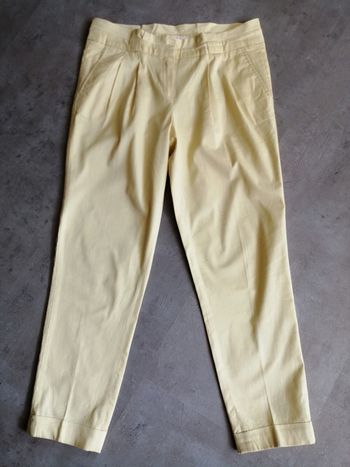 Pantalon jaune Camaieu