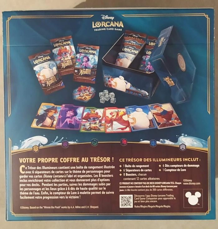 Lorcana - Le Trésor des Illumineurs - La Mer Azurite - Vente pro - photo numéro 2