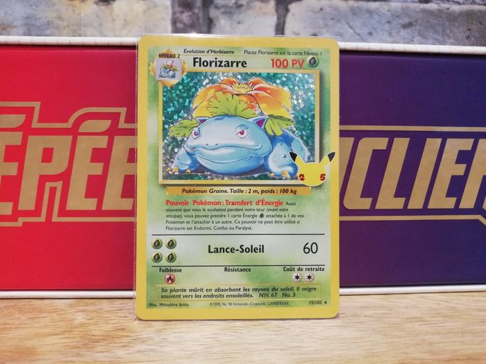 Carte Pokemon Florizarre 25 ans Célébrations