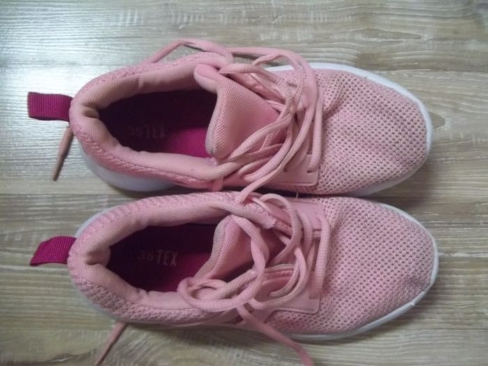 Baskets roses Tex 35 - photo numéro 3