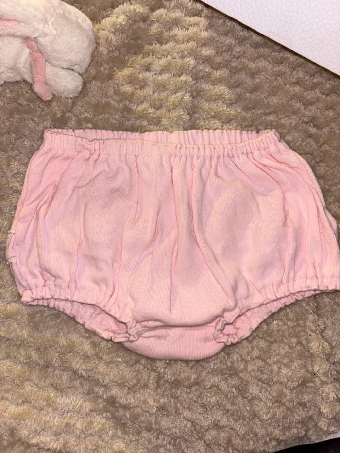 Bloomer rose Baby Dior en coton 3 mois - photo numéro 2
