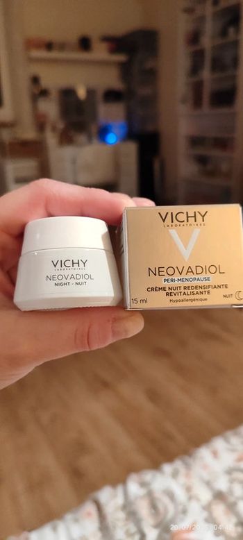 Vichy Neovadiol Peri-Menopause Crème Nuit Redensifiante Revitalisante Format Deluxe 15 ml