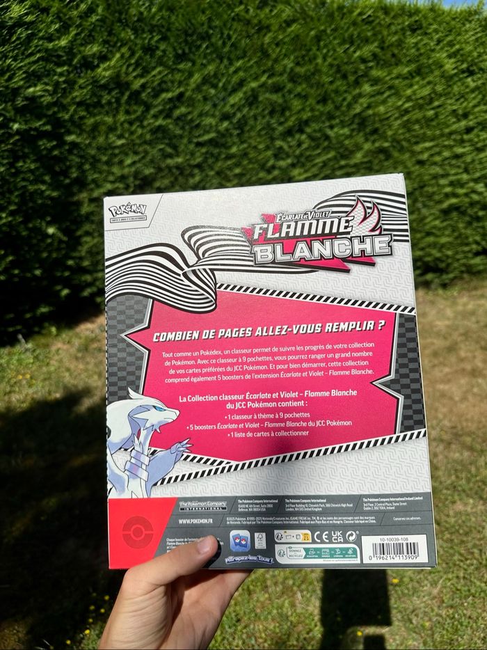 Pokémon classeur ev10.5 Flamme blanche - photo numéro 3