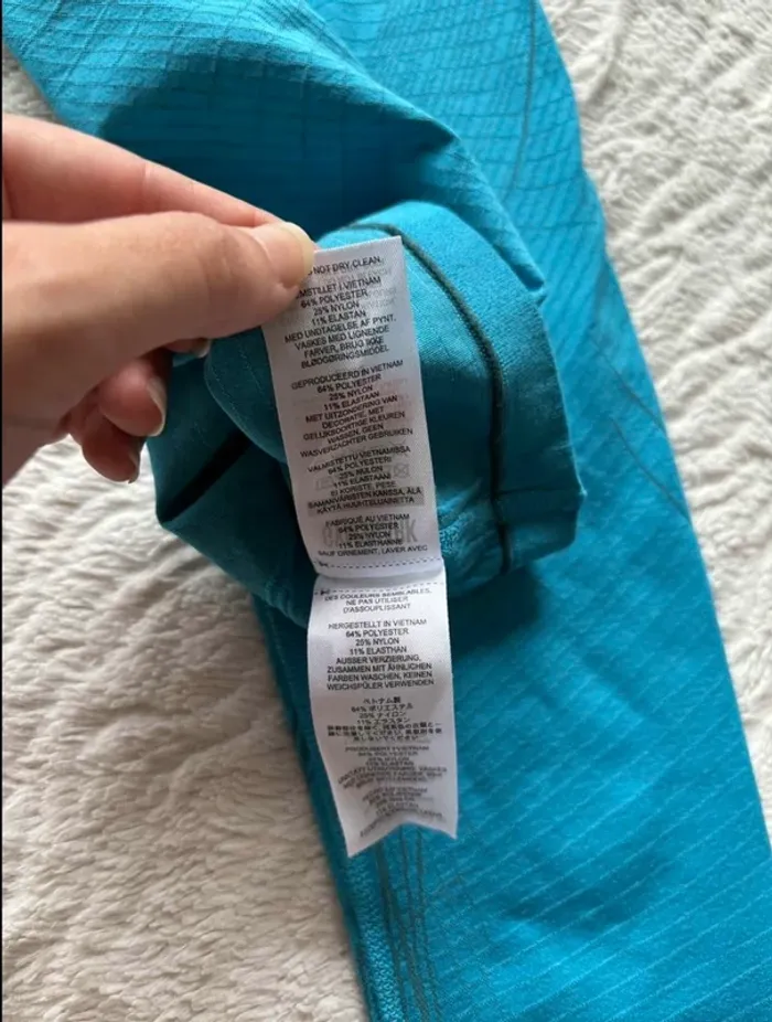 Ensemble Gymshark Apex Seamless Femme Bleu – Brassière L + Legging M – Comme Neuf – Valeur 102€ - photo numéro 12