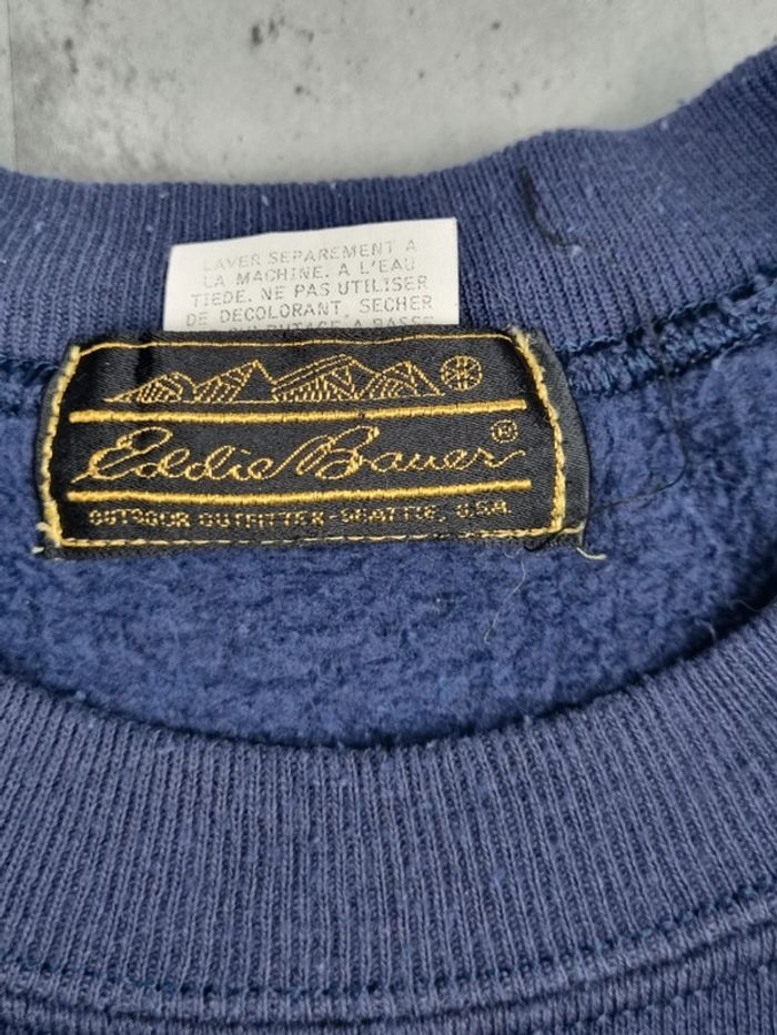 Sweat Eddie Bauer – Bleu marine – Taille XL Hommes (mesures en photos) - photo numéro 5