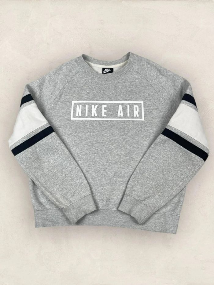 Sweat Nike gris, S, hoodies nike, round Neck, col rond (223) - photo numéro 4