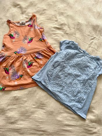 Lot robe et blouse H&M/Zara 18/24Mois 92cm