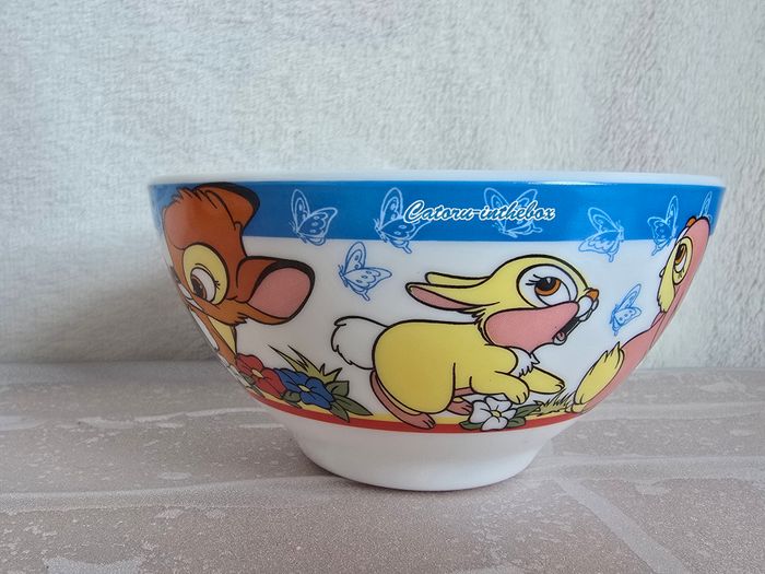 Bol / Bowl Disney Arcopal Bambi Panpan / Thumper - photo numéro 8
