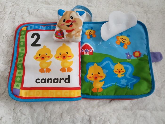 Livre en tissu musical fisher price - photo numéro 3