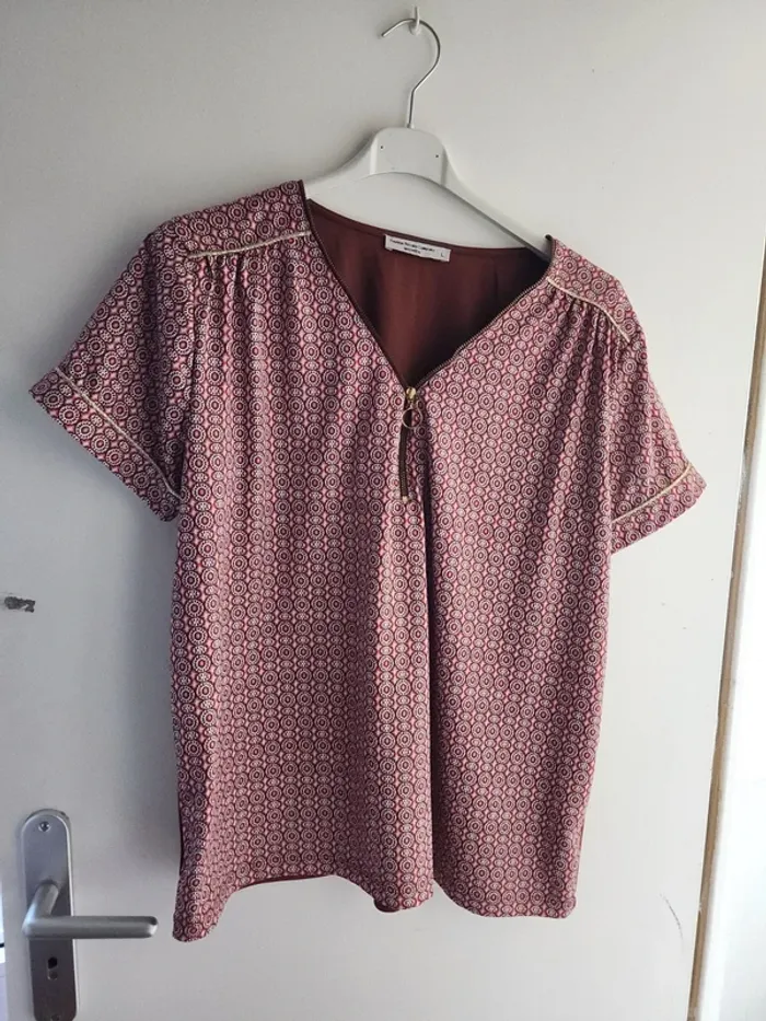 Blouse femme taille L - FPC - très bon état