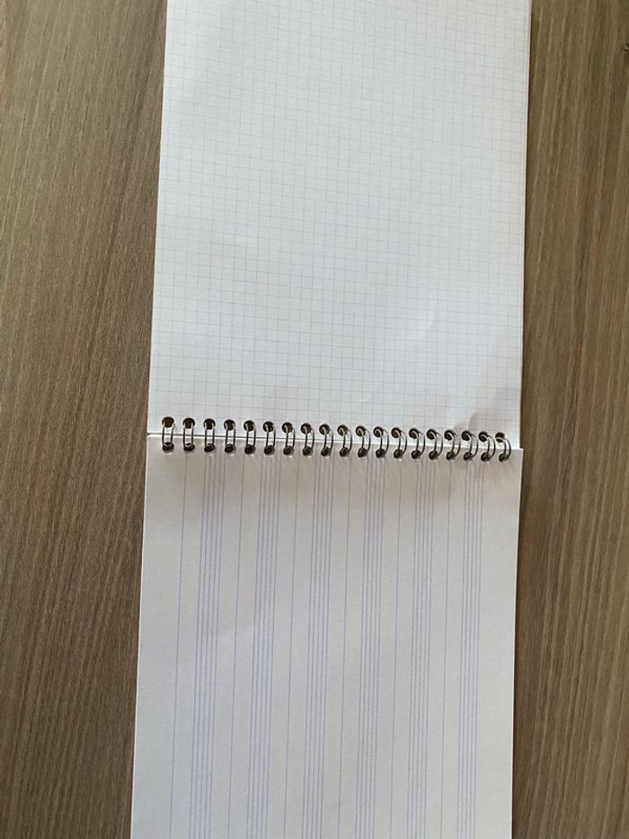 Cahier de musique pour apprentissagesolfège - photo numéro 2