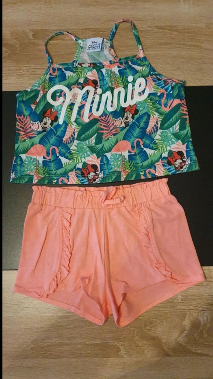 Ensemble débardeur et short 3 ans
